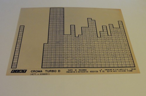 Microfiche catalogo ricambi - catalogo,