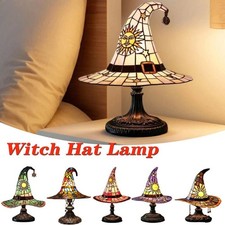 Lampada cappello strega resina