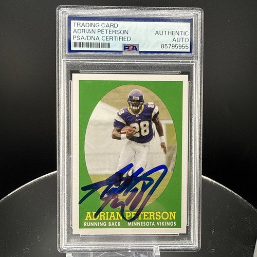 2007 topps adrian peterson 9 - adrian, #9