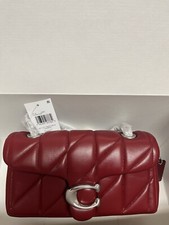 Borsa a tracolla Coach Tabby 20 trapuntata rubino scuro CP149 nuova con etichetta bellissima!!!
