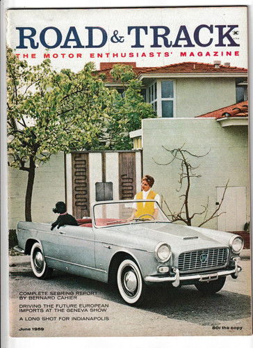 Rivista vintage strada pista - rivista,