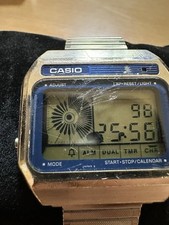 Orologio Casio vintage digitale quarzo AX-510 modulo 118 sveglia melodia dual time chr.