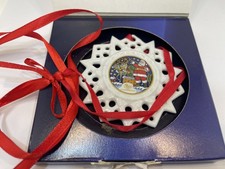 Stella gioiello ornamento Hutschenreuther IMBALLO ORIGINALE 7,5 cm. Ottime...