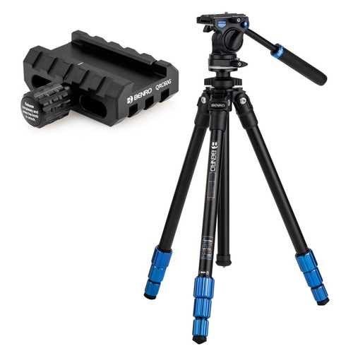 Benro slim video kit con - con, testa