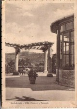 GROTTAFERRATA  FG ANTICA   VIAGGIATA  1941 VILLA CICERONE VERRANDA