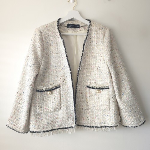 Giacca blazer zara avorio - giacca,