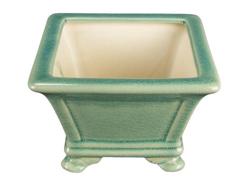 Vaso per bonsai quadrato - , in