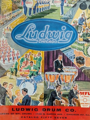 Catalogo batteria ludwig 1957 - catalogo,