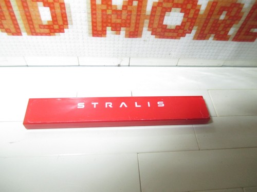 Lego tile decorated 1x6 - lego,
