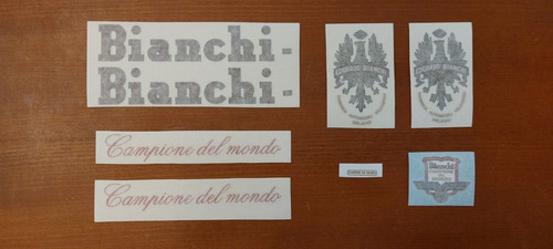 Set decalcomanie bianchi - set,
