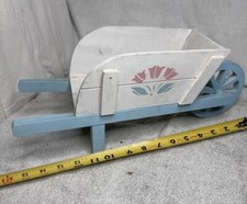 CARRIOLA RUOTA BIANCA LEGNO