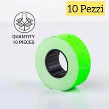 10 X Rotolo Di Etichette