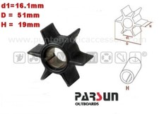 GIRANTE POMPA ACQUA PARSUN 4T(20/25) MOTORI FUORIBORDO IMPELLER