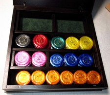 Set Scatola legno 127 Fiches