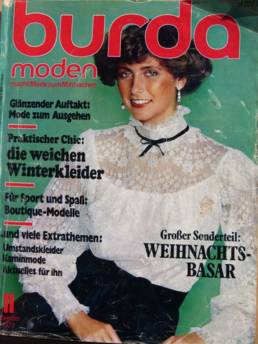 Vecchio quaderno moda - vecchio, burda