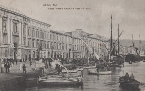 Cartolina messina sicilia - ,
