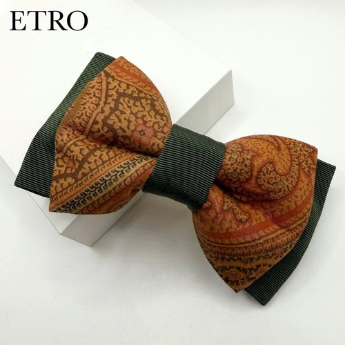 Etro ribbon barrette verde - ribbon,