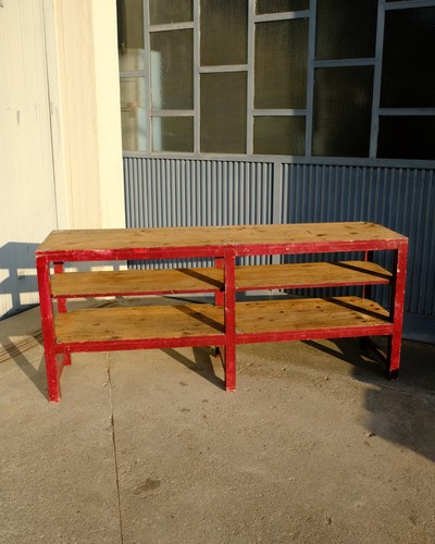 Scaffale industriale vintage - scaffale,