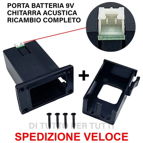 Porta batteria per chitarra - porta,