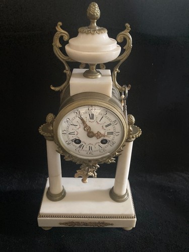 Pendule portique style louis - portique,