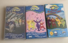 TELETUBBIES - VHS - ORA DELLA NANNA - Giochiamo Con Musica - TEMPO STORIE FELICI