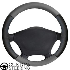 Coprivolante In Pelle Grigia E