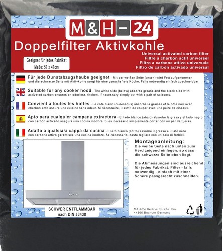 Filtro cappa cucina - m&h-24,