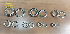 Occhielli Vela in "Ottone" finitura Nichel vl/21-31-40-50-60-70-80(Pezzi 100)