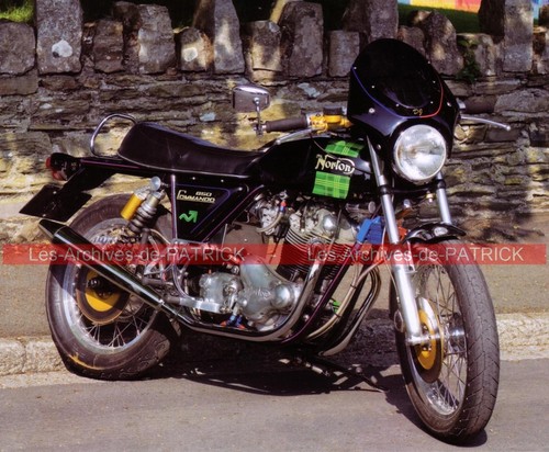 Norton 850 commando - commando, fiche