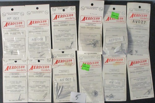 Lotto set dettagli aerei - 12,