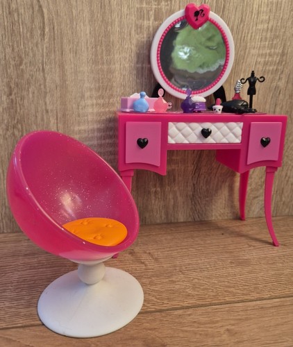 Barbie glam vanity table - vanity, e