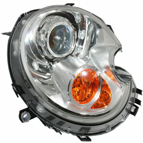 Faro anteriore per mini - anteriore, dx