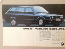 * PUBBLICITÀ' ADVERTISING 318i touring BMW in abito lungo - 1989 VEDI ALTRE 