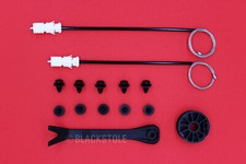 Per Nissan Primera P11 Alzacristalli Riparazione + Clip + Keil Posteriore SX