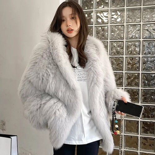 Giacca cappotto pelliccia - cappotto,