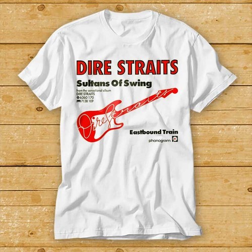 Shirt dire straits musica - t-shirt,
