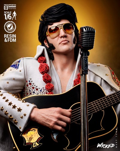 Elvis presley con chitarra - elvis,