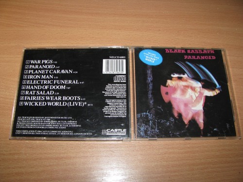 Black sabbath paranoid - sabbath,