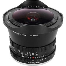 TTArtisan 7.5mm F2 APS-C Wide Angle Fisheye Lens for Canon Nikon Sony M43 Leica