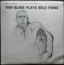 RAN BLAKE PLAYS SOLO PIANO Original ESP - DISK Original 1965 LP 