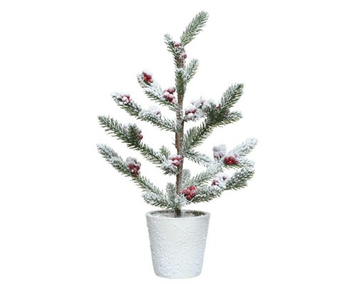 Albero natale innevato in - albero, di
