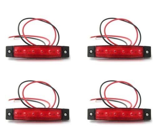 Coppia luci ingombro led rosse - coppia,