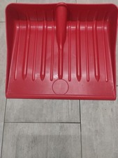 BADILE PALA PLASTICA TIPO PESANTE CM.44X38 DA NEVE CON MANICO IN LEGNO (17201/)