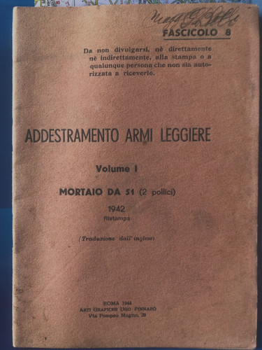 Wwii 1944 mortaio 51 - 1944,