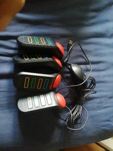 Set controller buzz ps2 - set, 4