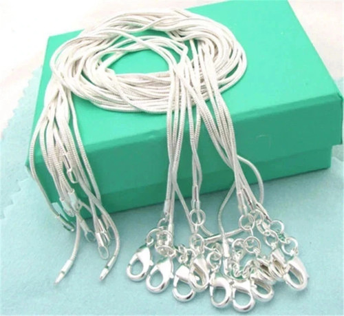 Collana catena serpente - , 10