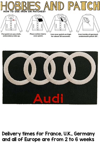 Audi patch car brand - , logo