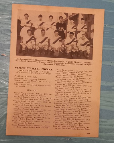 Simmenthal monza triestina - simmenthal,