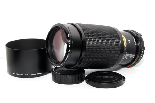 Minolta zoom 200mm 4 5 - zoom, 4,5