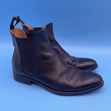 Stivaletti Chelsea Scarosso Uomo Pelle Marrone Italia - UK 8 / EU 42